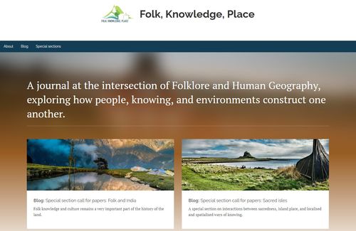 聚焦跨区域视野，华南理工国际学术期刊《Folk, Knowledge, Place》正式上线